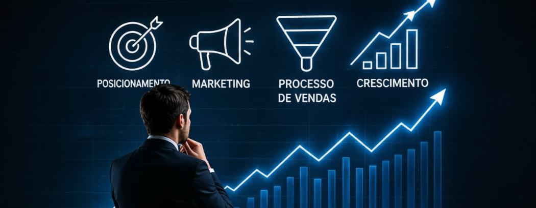 processo comercial para pequenas empresas organizando vendas e atendimento