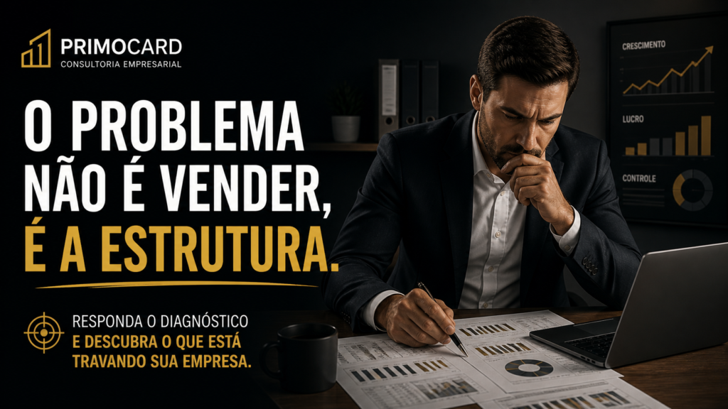 diagnostico empresarial para identificar problemas de estrutura e falta de lucro na empresa