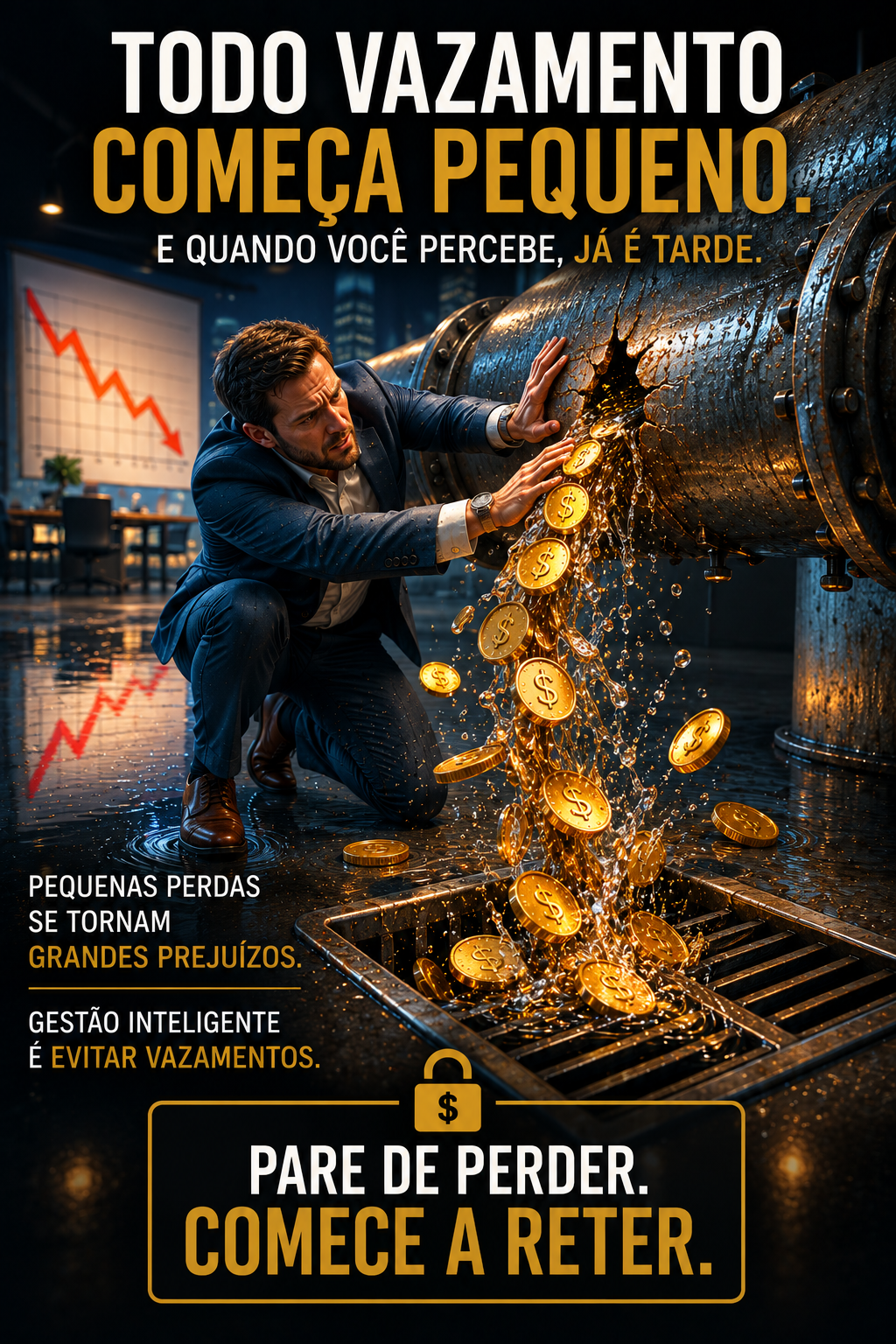 Todo Vazamento Começa Pequeno