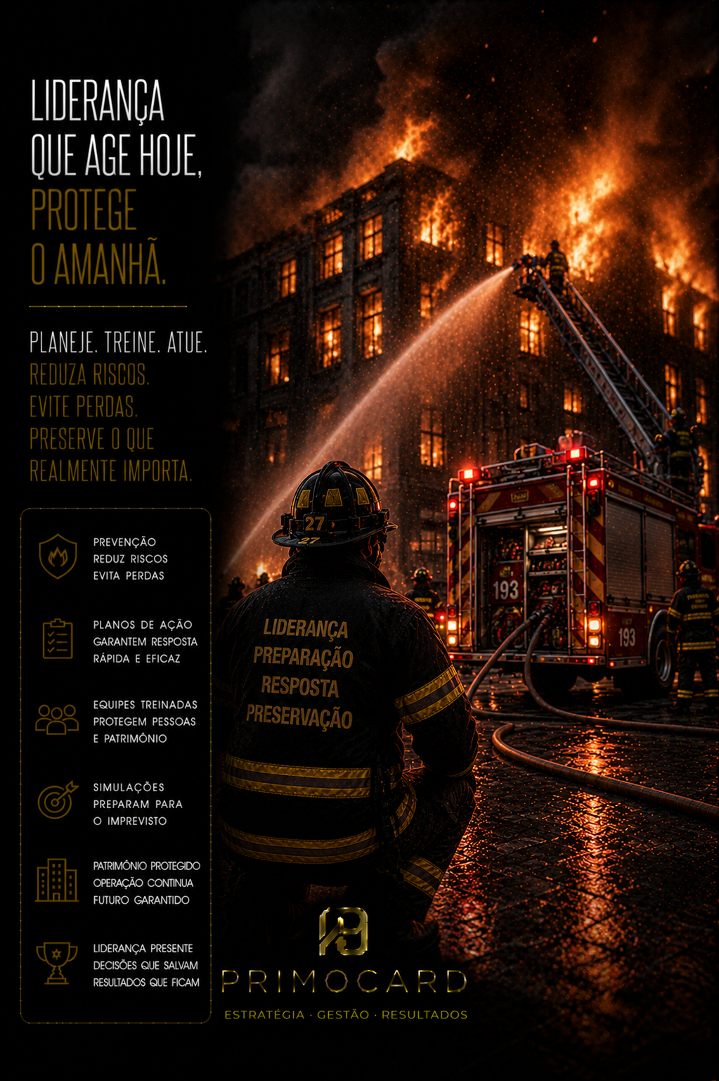 Prevenir custa menos que reconstruir.