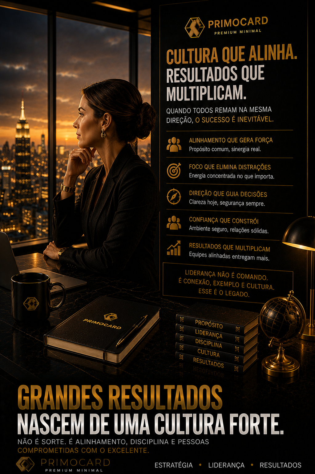 Grandes resultados nascem de uma cultura forte.