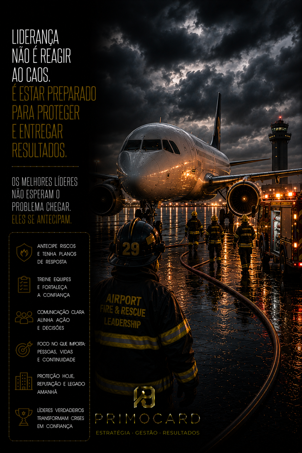 Preparação vence o caos.
