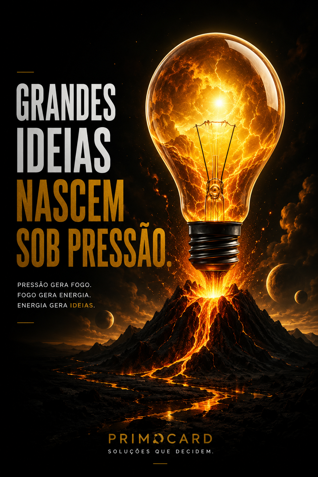 Grandes Ideias Nascem Sob Pressão