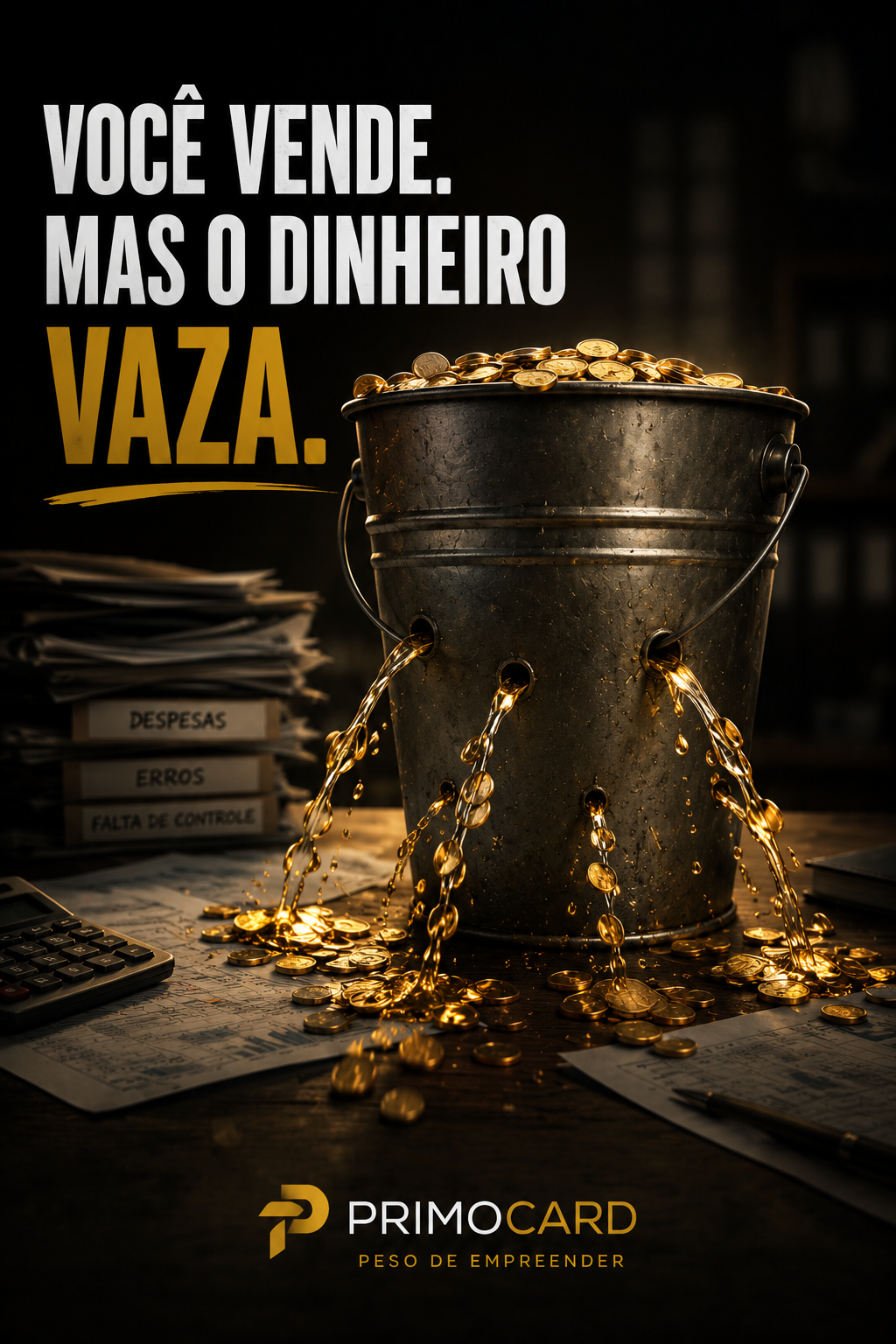 Você Vende, Mas o Dinheiro Vaza