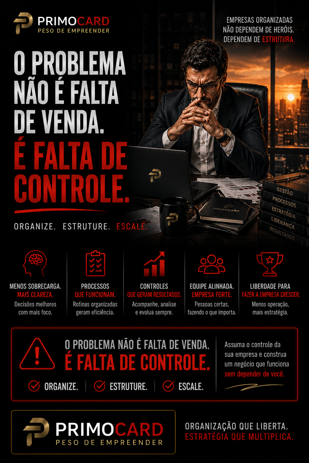 Equipe reunida executando planejamento estratégico.