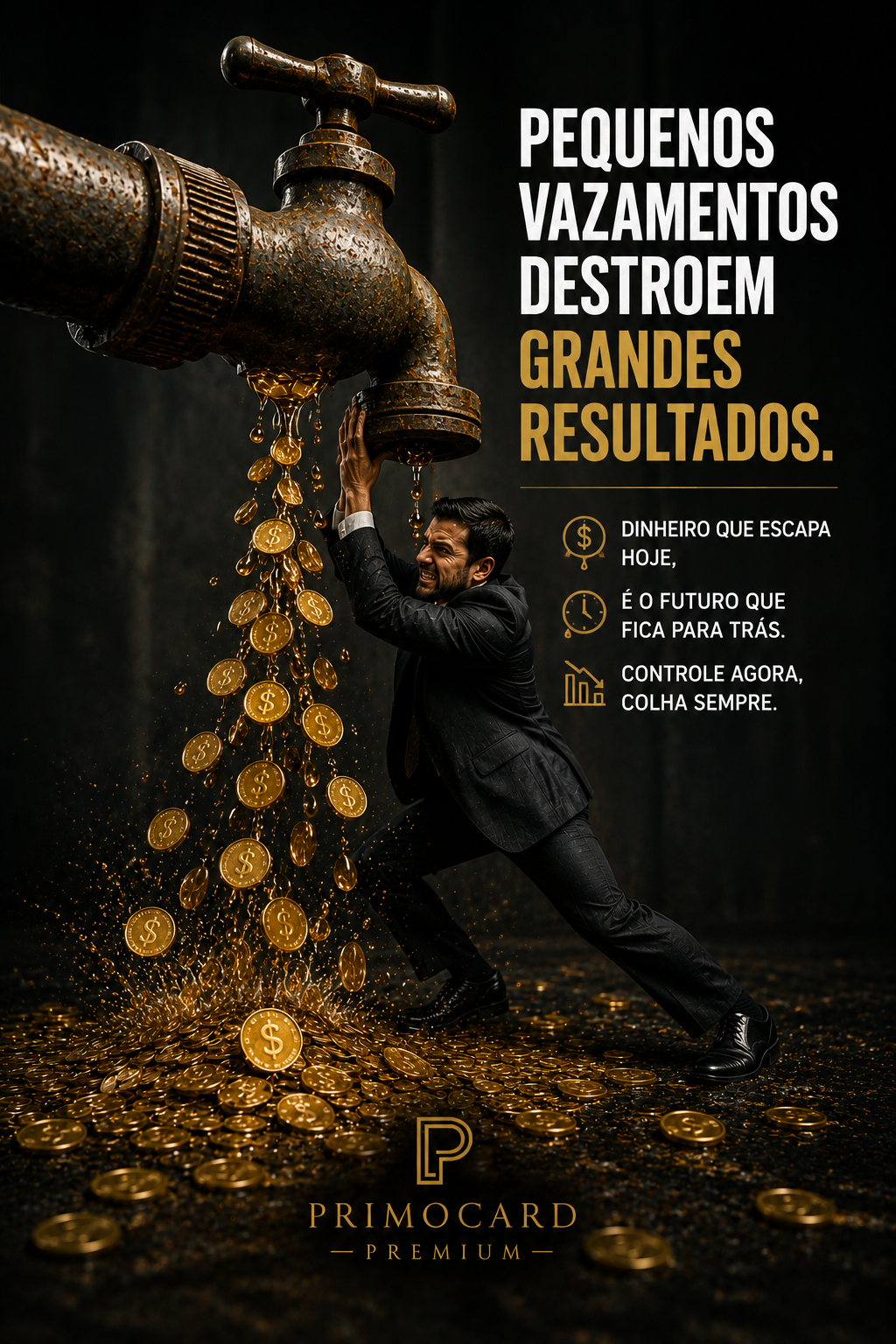 Pequenos Vazamentos Destroem Grandes Resultados