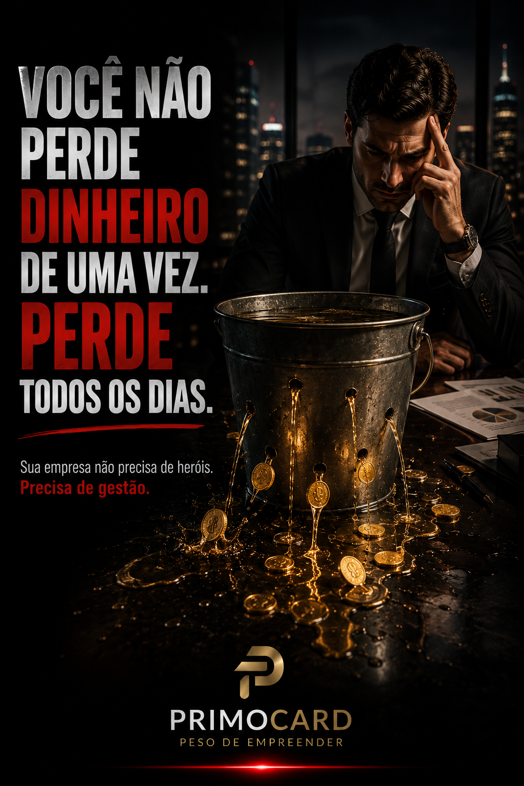 Você Não Perde Dinheiro de Uma Vez