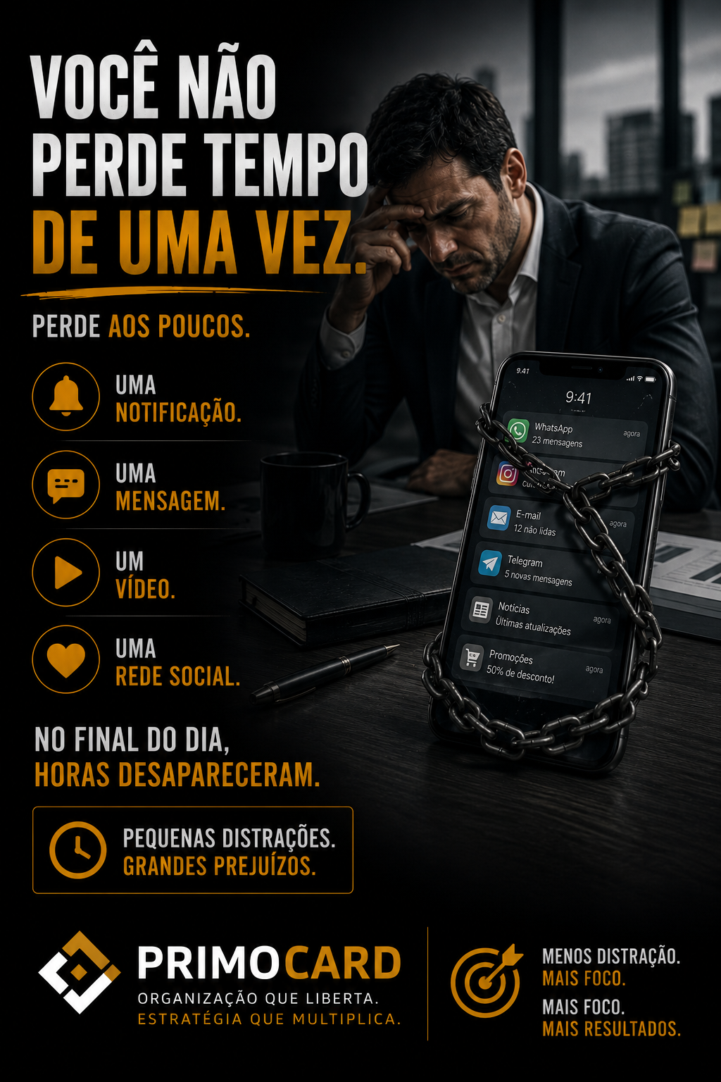 Você Não Perde Tempo de Uma Vez