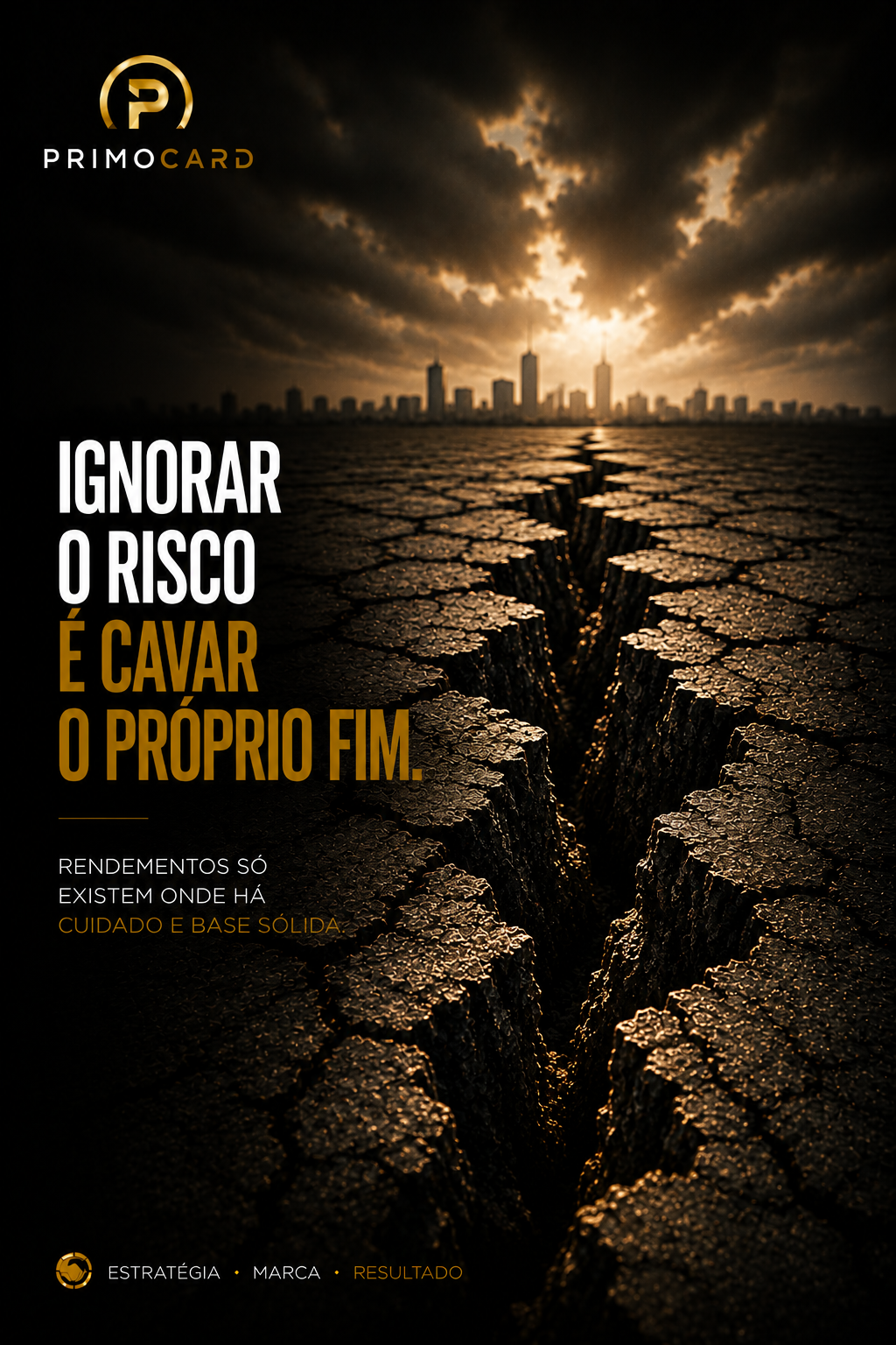 O risco ignorado cobra depois.