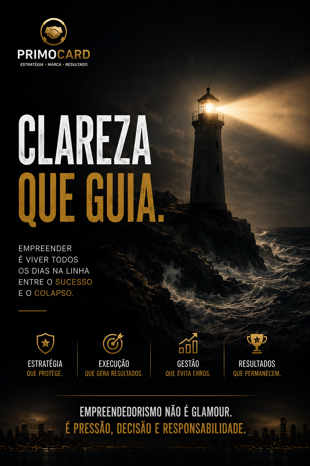 Clareza reduz desperdícios.