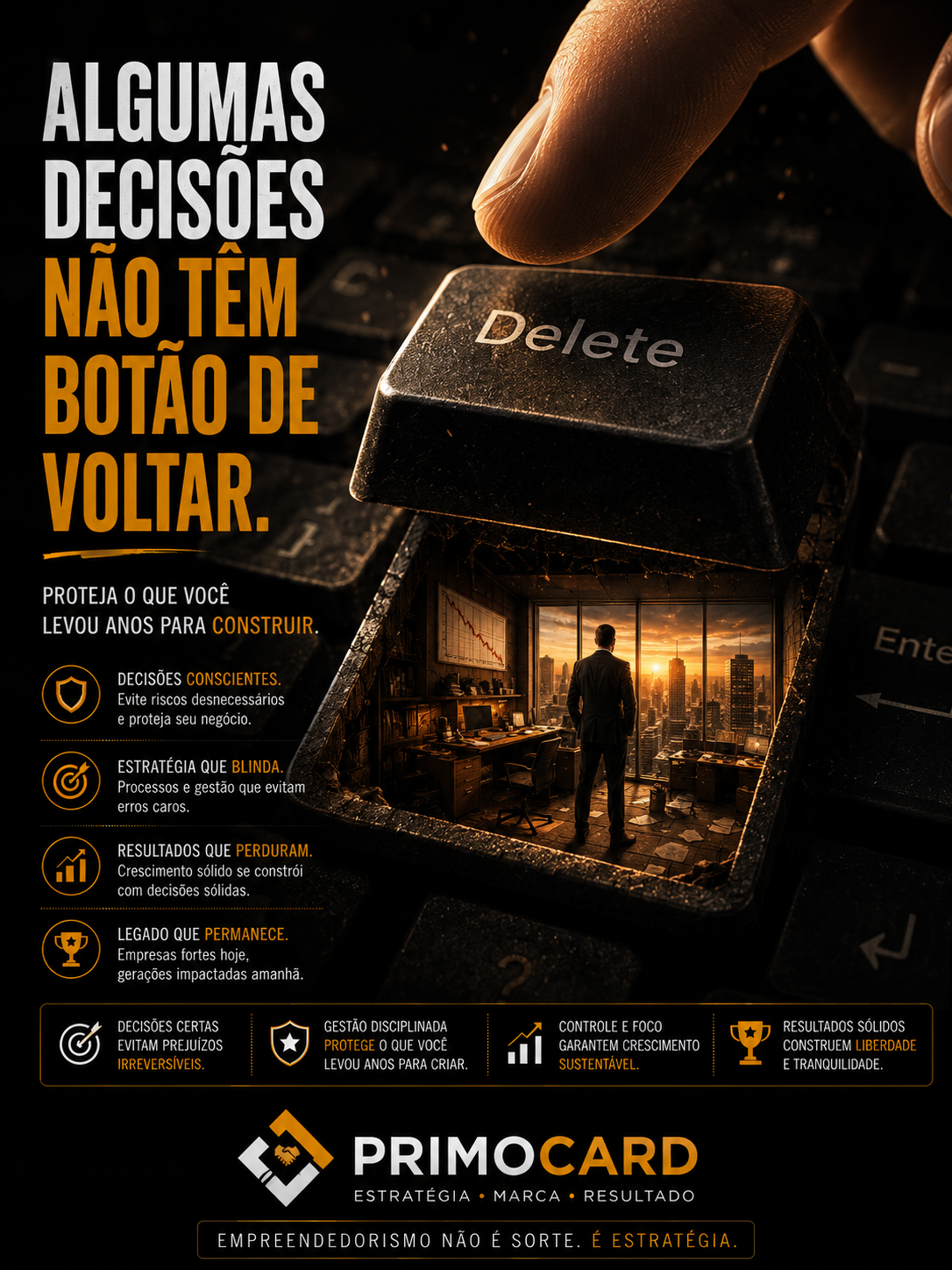 Decisões constroem patrimônio.