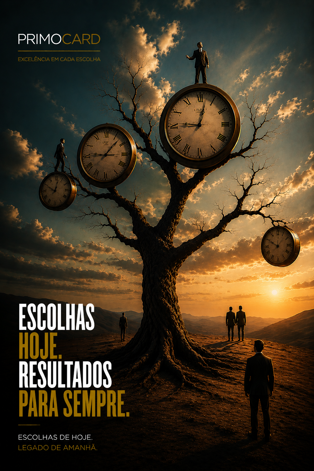 Escolhas Hoje. Resultados para Sempre.