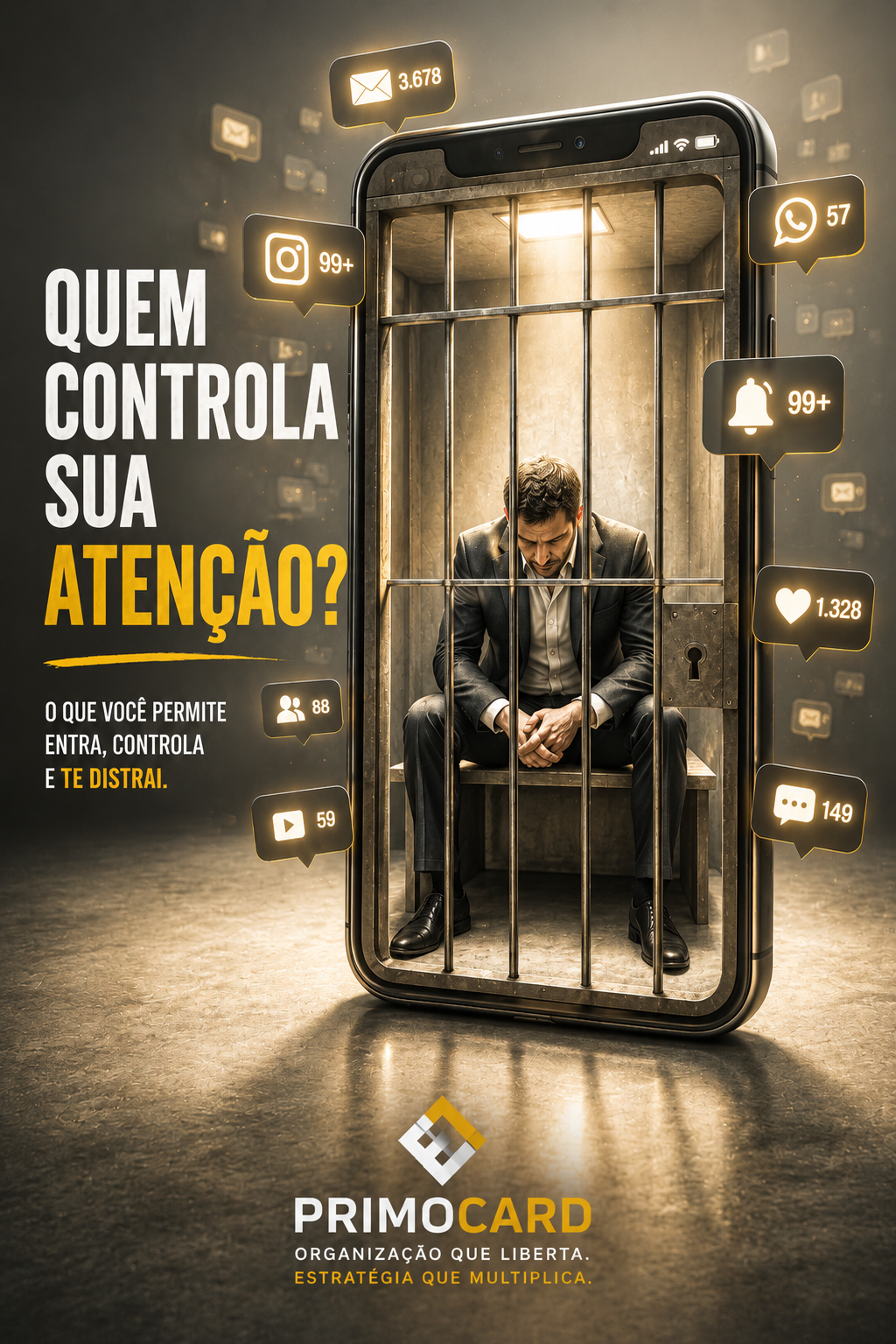 Não É Talento. É Disciplina Diária.