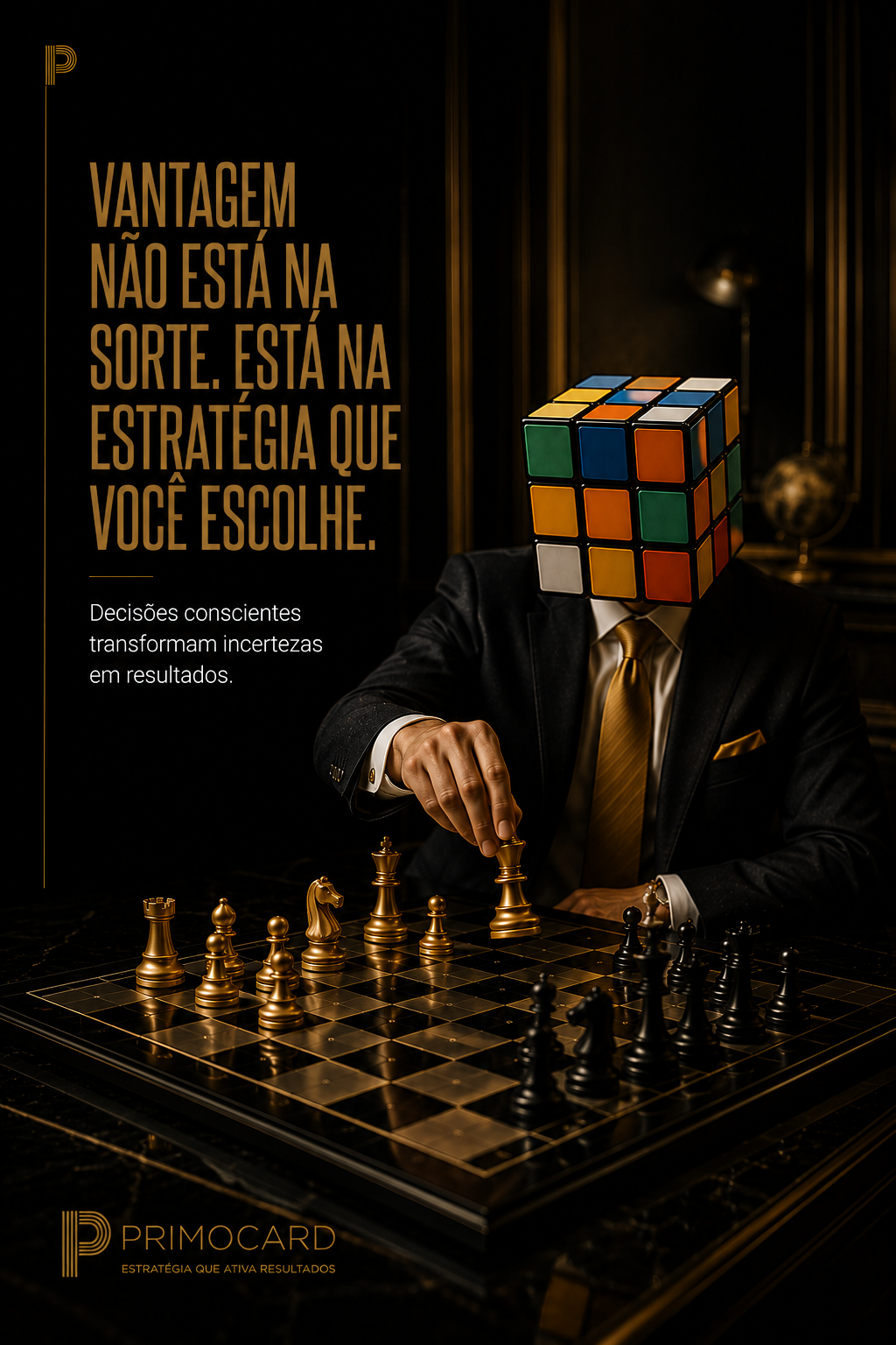 A Vantagem Começa na Estratégia