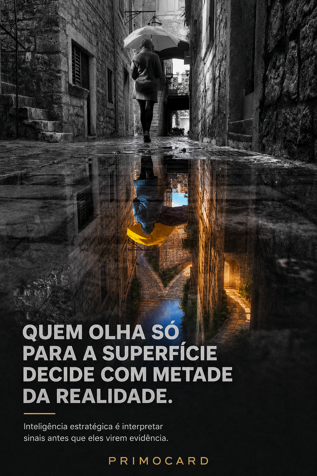 A Superfície Mostra Apenas Metade da Realidade