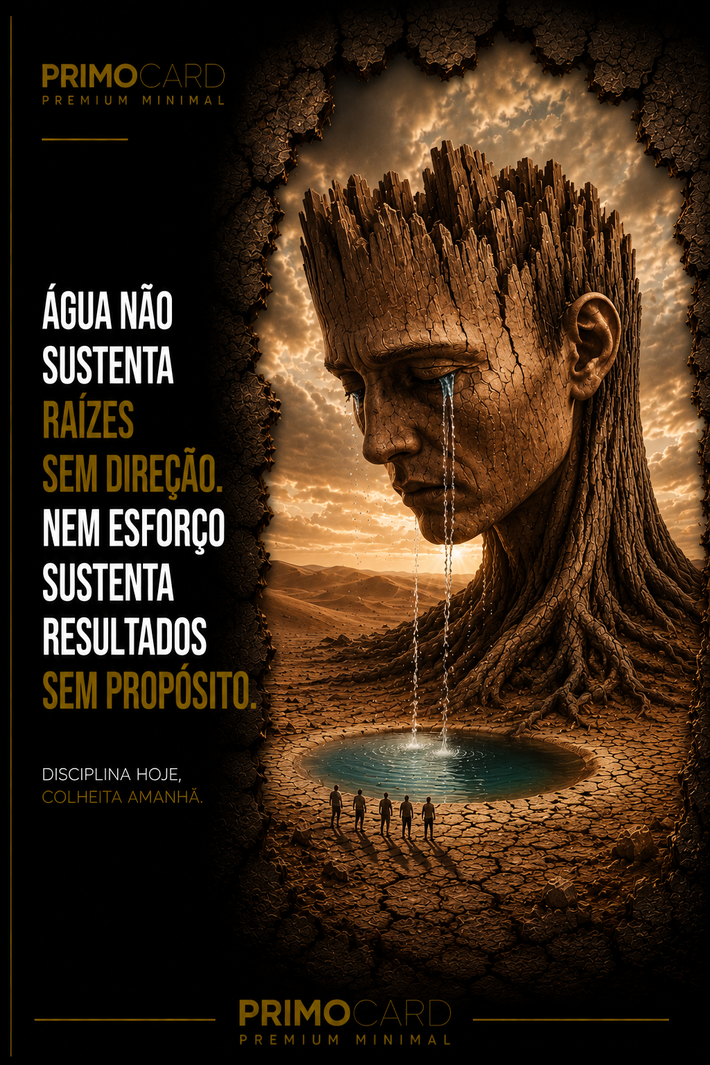 Sem propósito, não existe resultado sustentável.