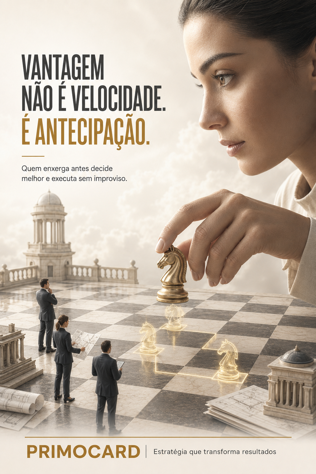 Vantagem Não É Velocidade. É Antecipação.