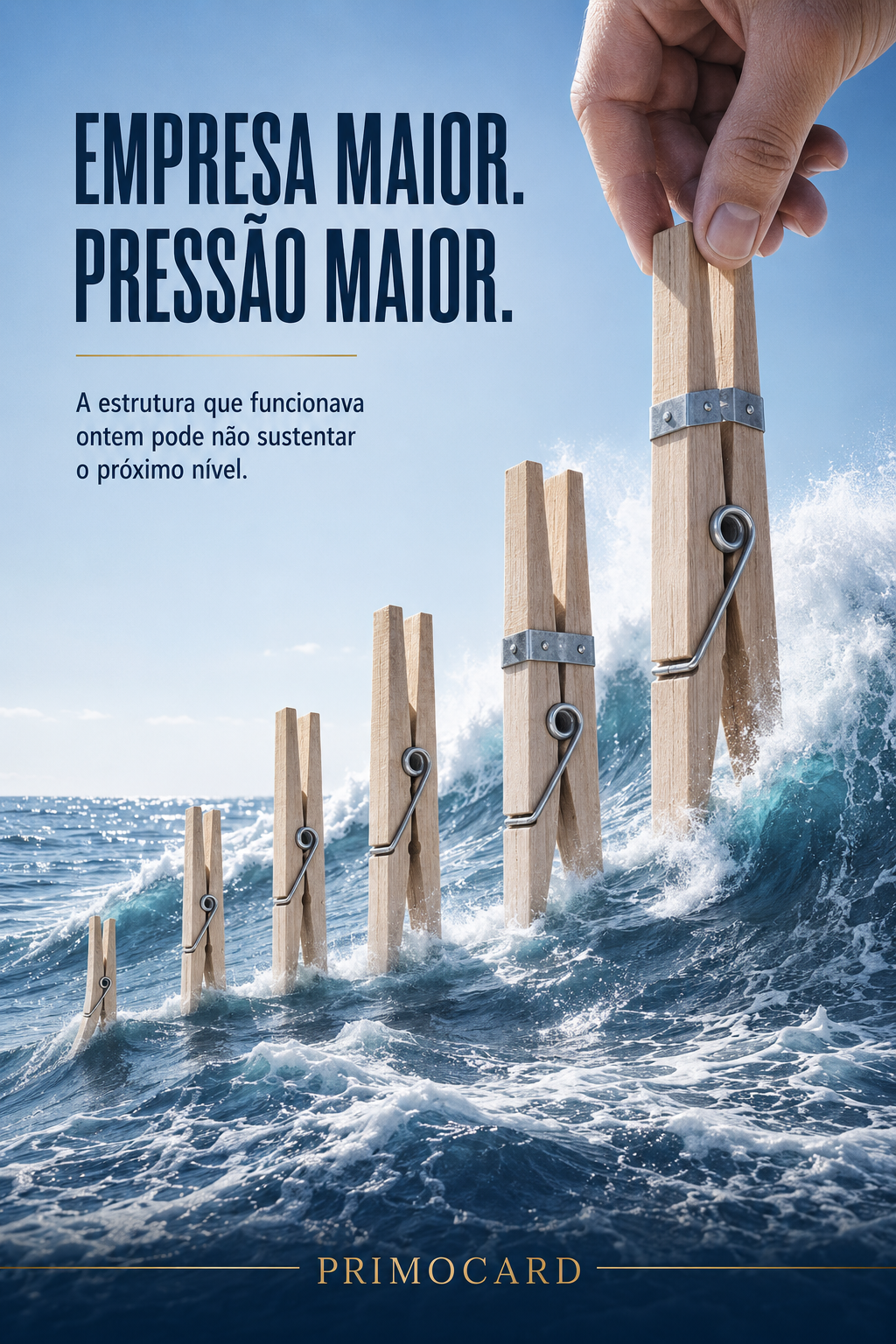 Empresa maior exige estrutura mais resistente