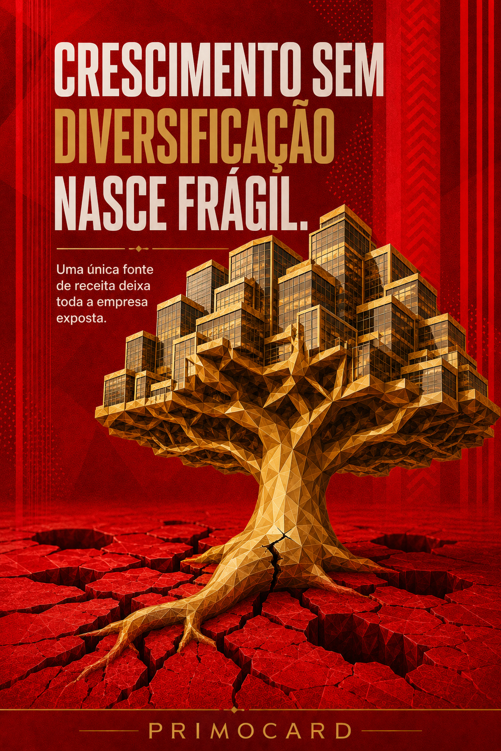 Crescimento sem diversificação nasce frágil