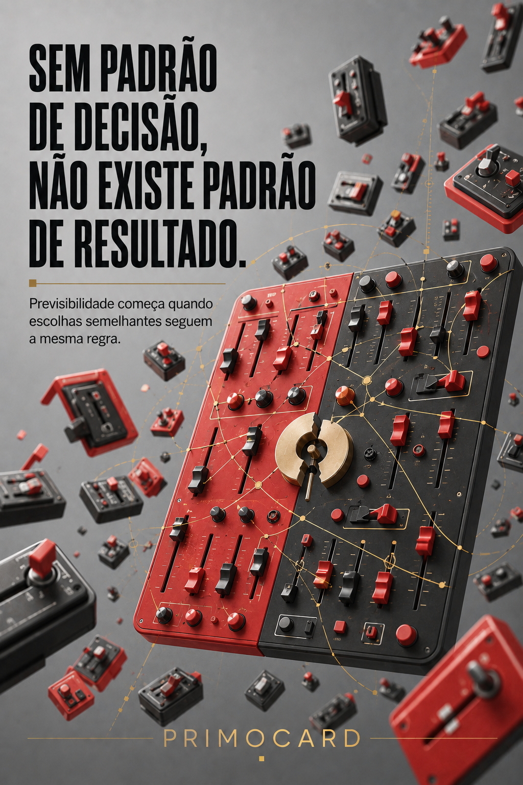 Sem padrão de decisão, não existe padrão de resultado