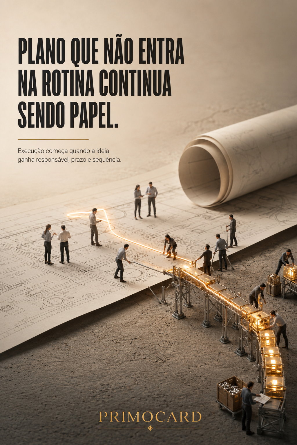 Plano que não entra na rotina continua sendo papel