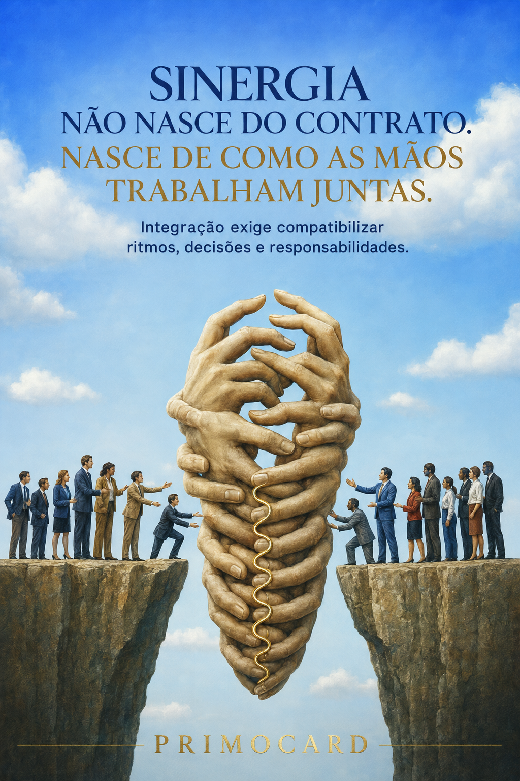 Sinergia Nasce na Forma Como as Pessoas Trabalham
