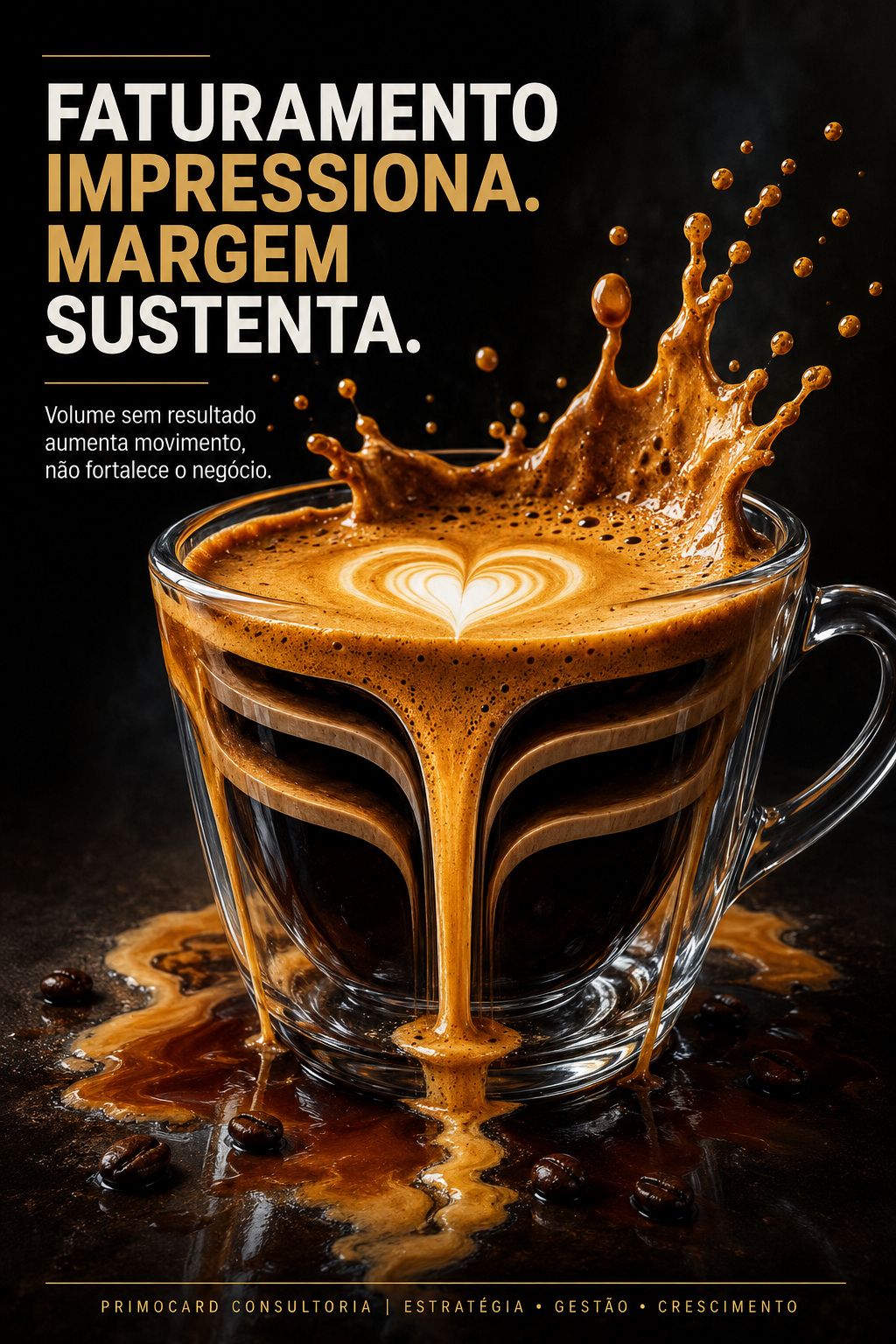 Faturamento Impressiona. Margem Sustenta.