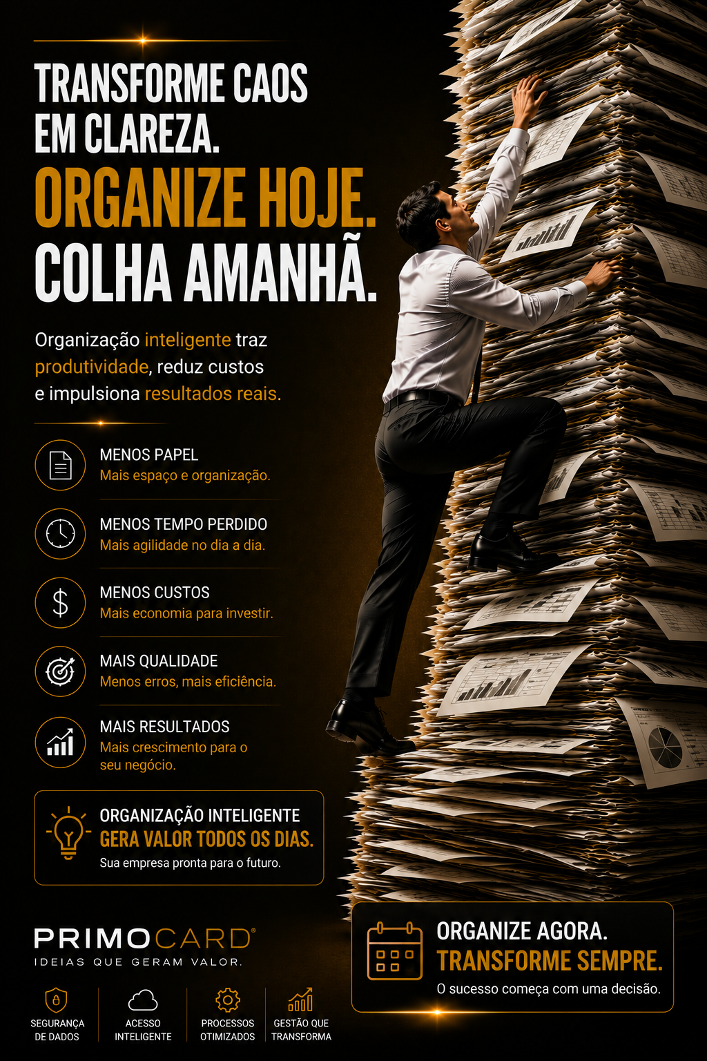 Organização é o Primeiro Passo da Eficiência