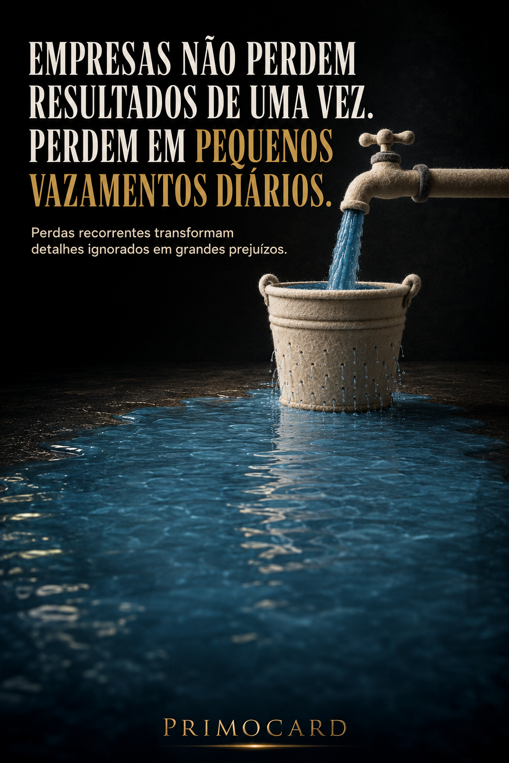 Empresas Perdem Resultados em Pequenos Vazamentos Diários