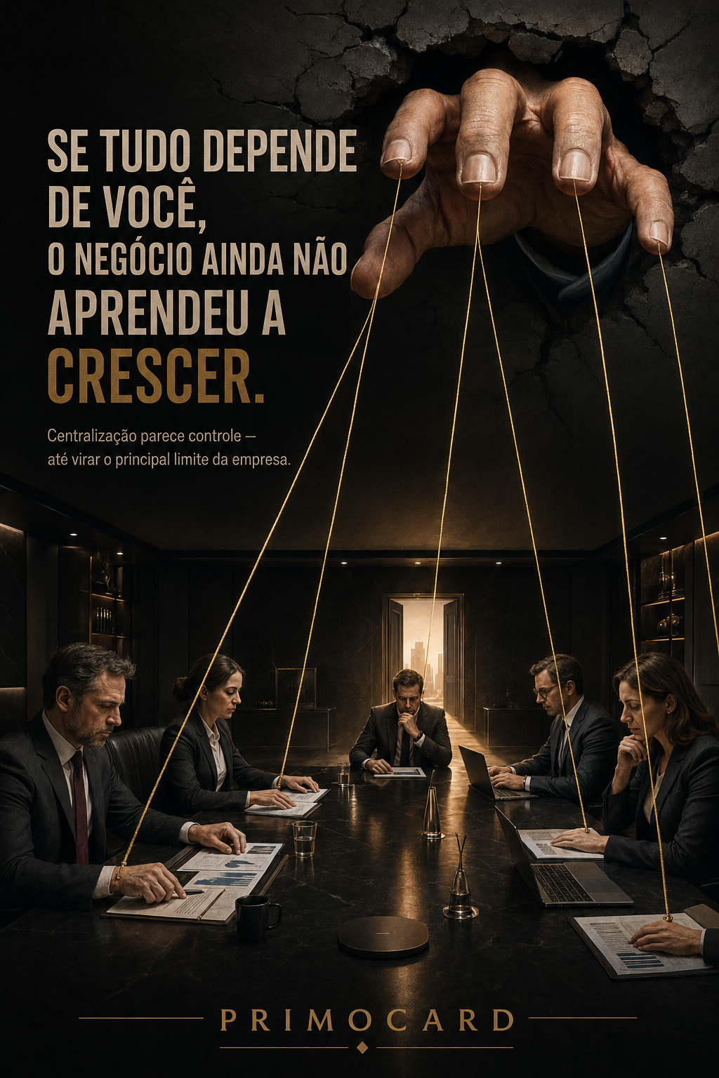 Se Tudo Depende de Você o Negócio Ainda Não Aprendeu a Crescer