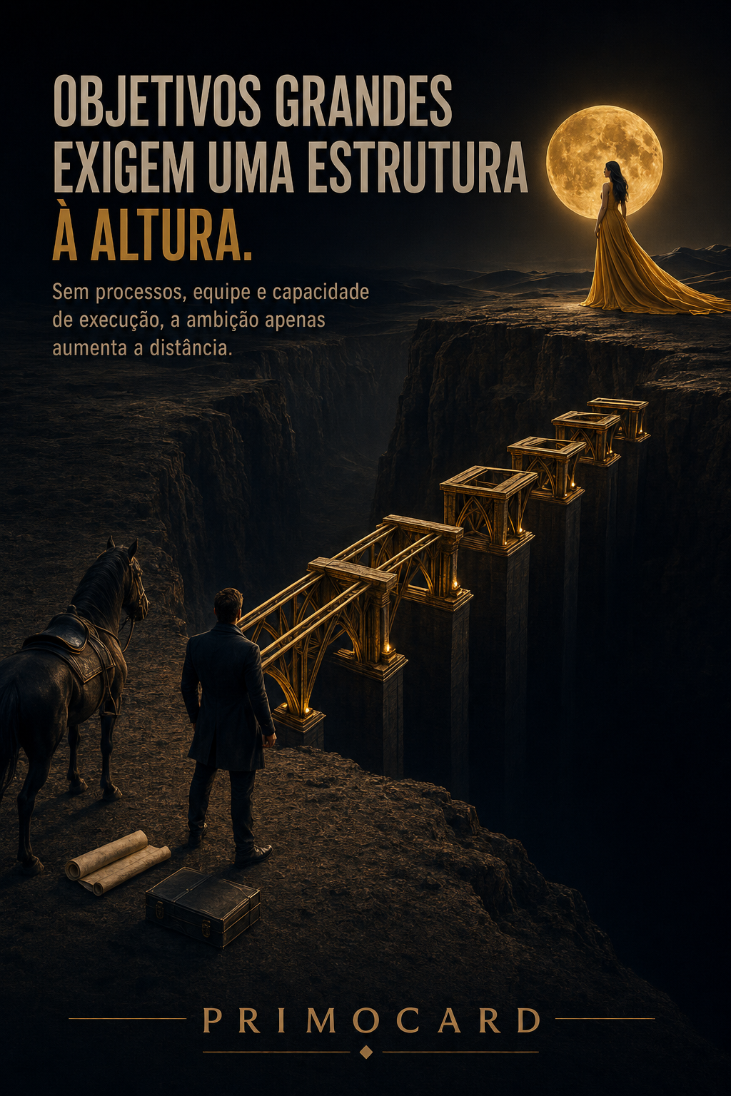 Objetivos Grandes Exigem uma Estrutura à Altura