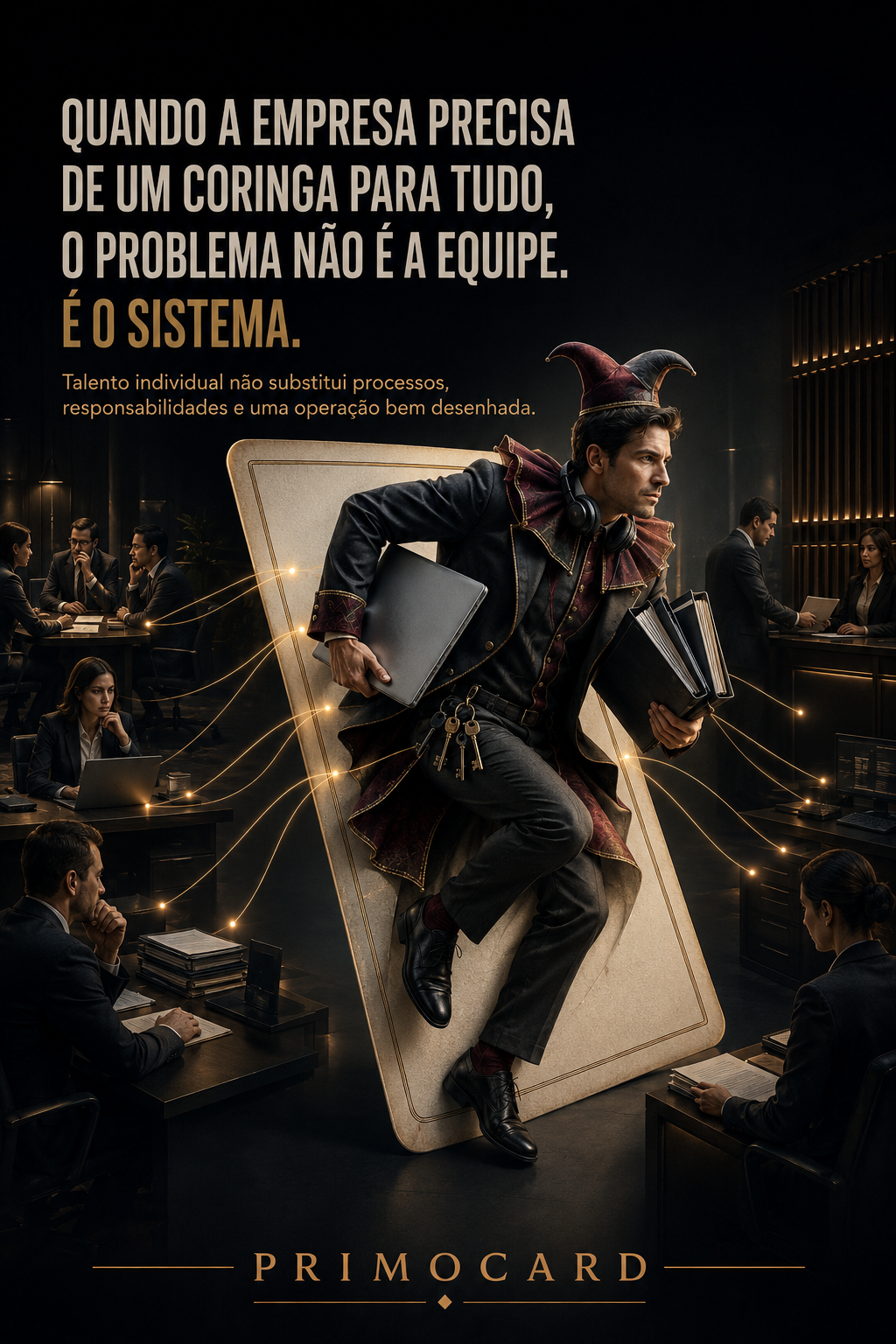 Quando a Empresa Precisa de um Coringa para Tudo o Problema é o Sistema