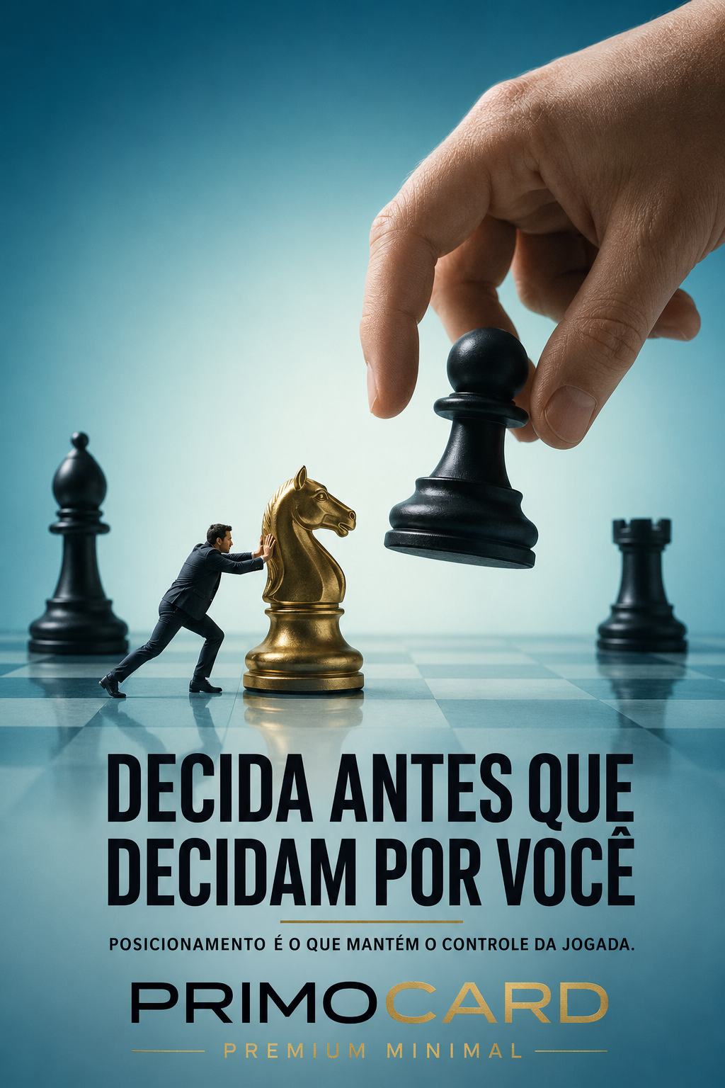 Quem decide cedo controla o jogo