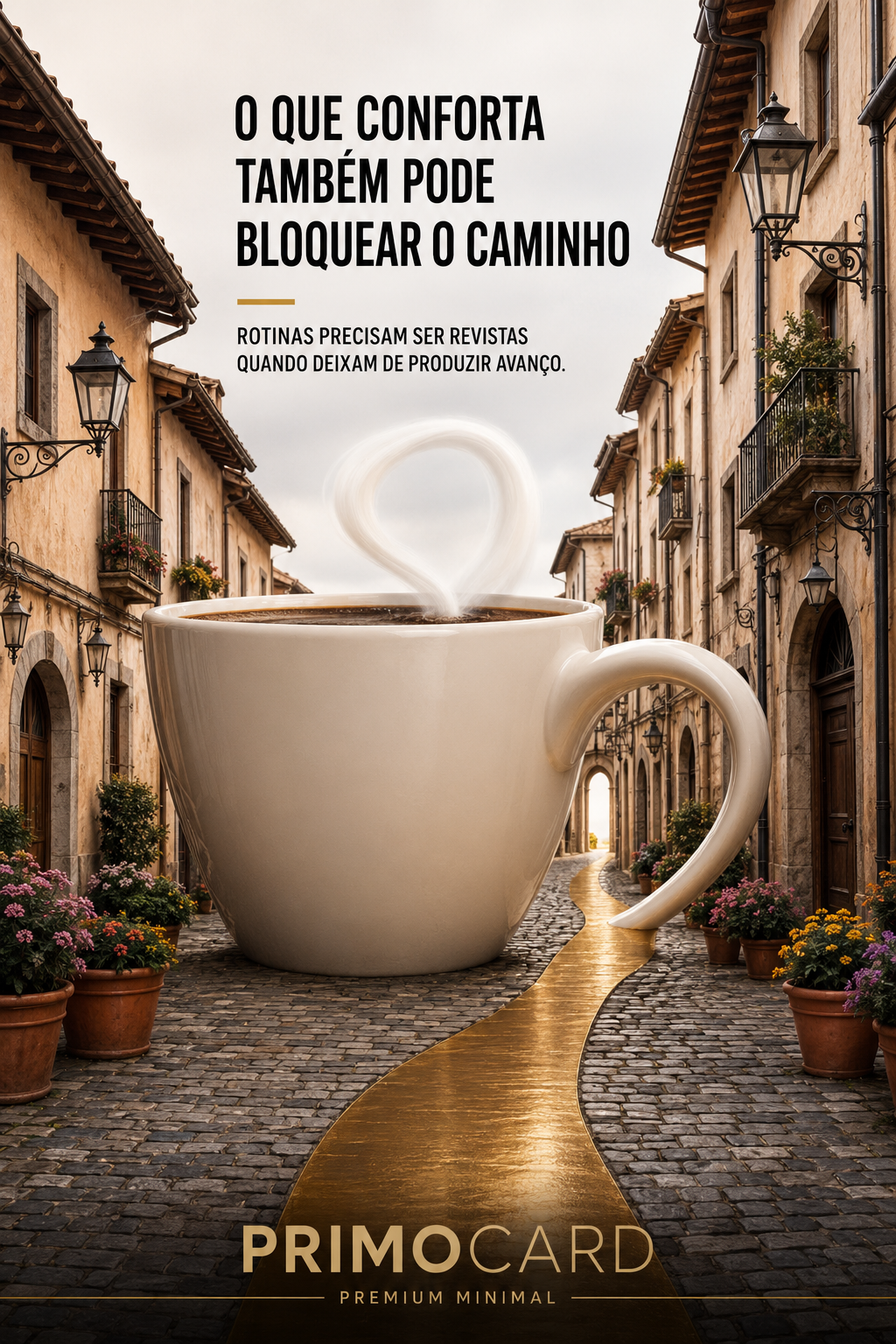 O Que Conforta Também Pode Bloquear o Caminho