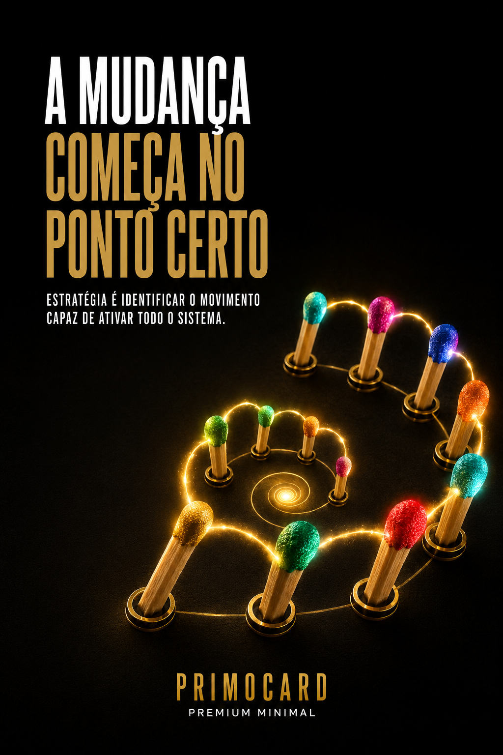 Toda mudança começa pelo ponto certo