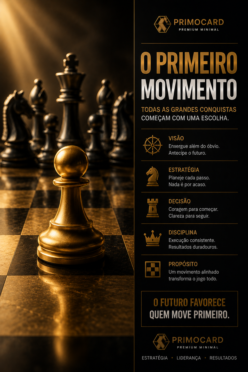 Toda Grande Jornada Começa com um Movimento