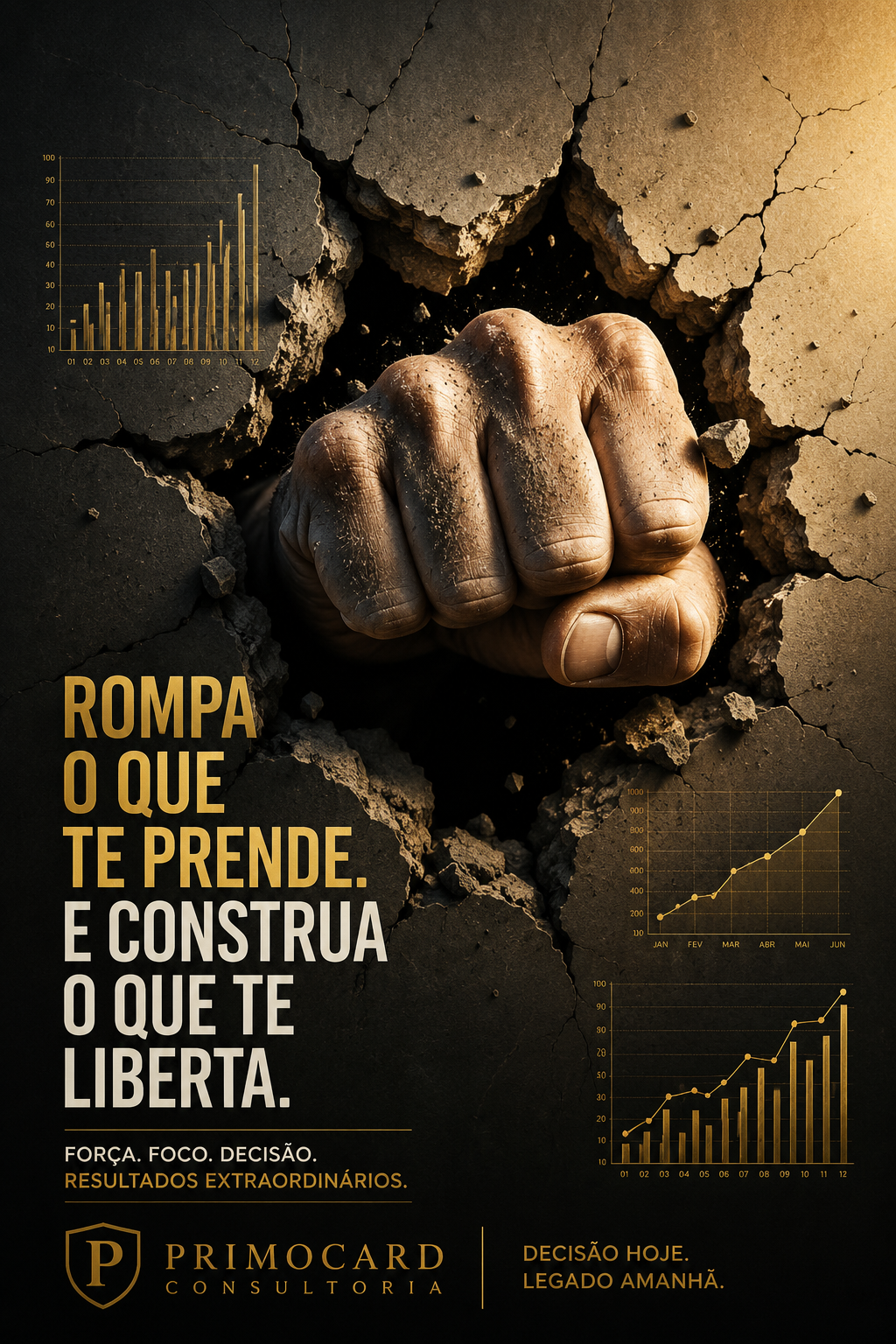 Rompa suas limitações.