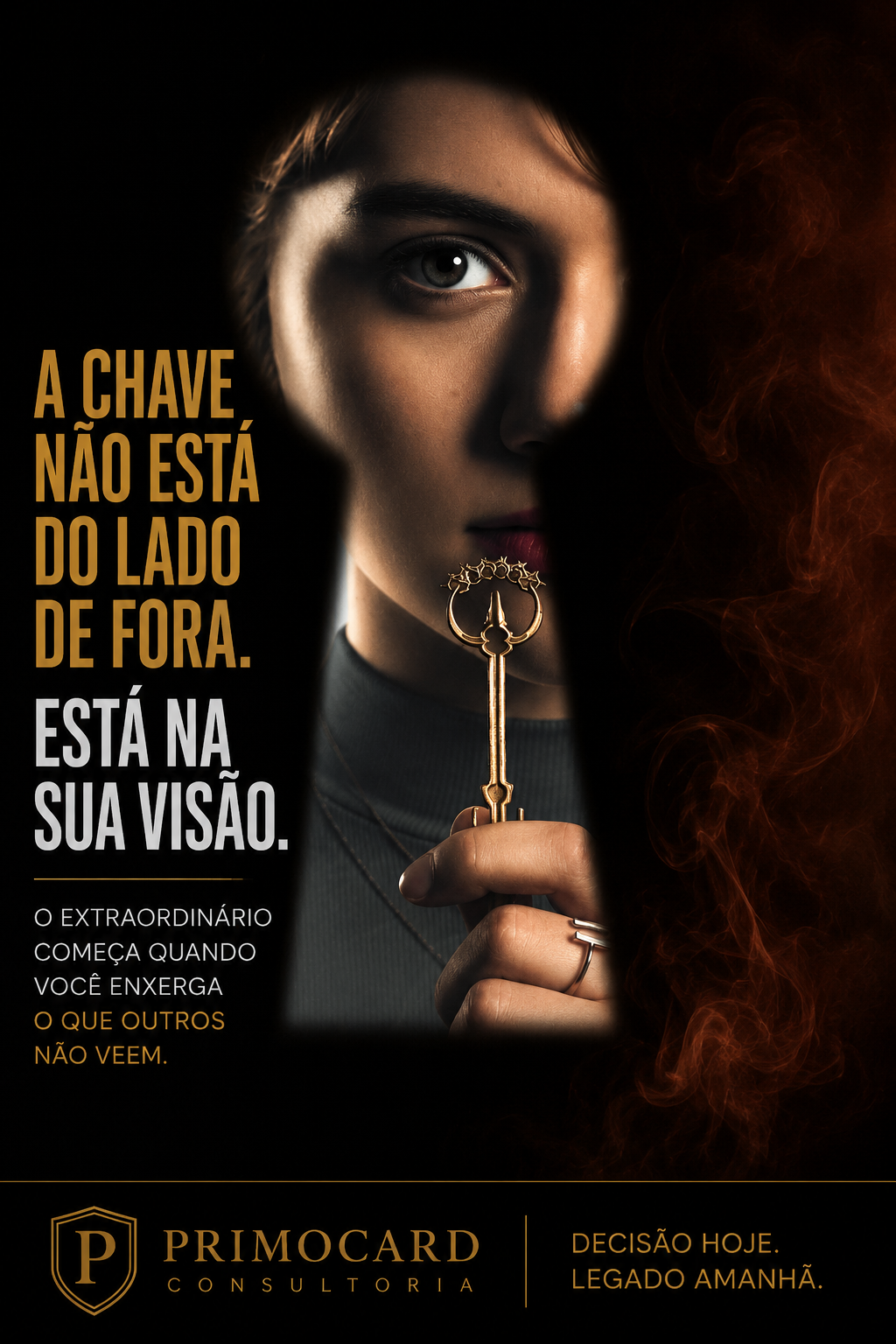 A visão cria oportunidades.