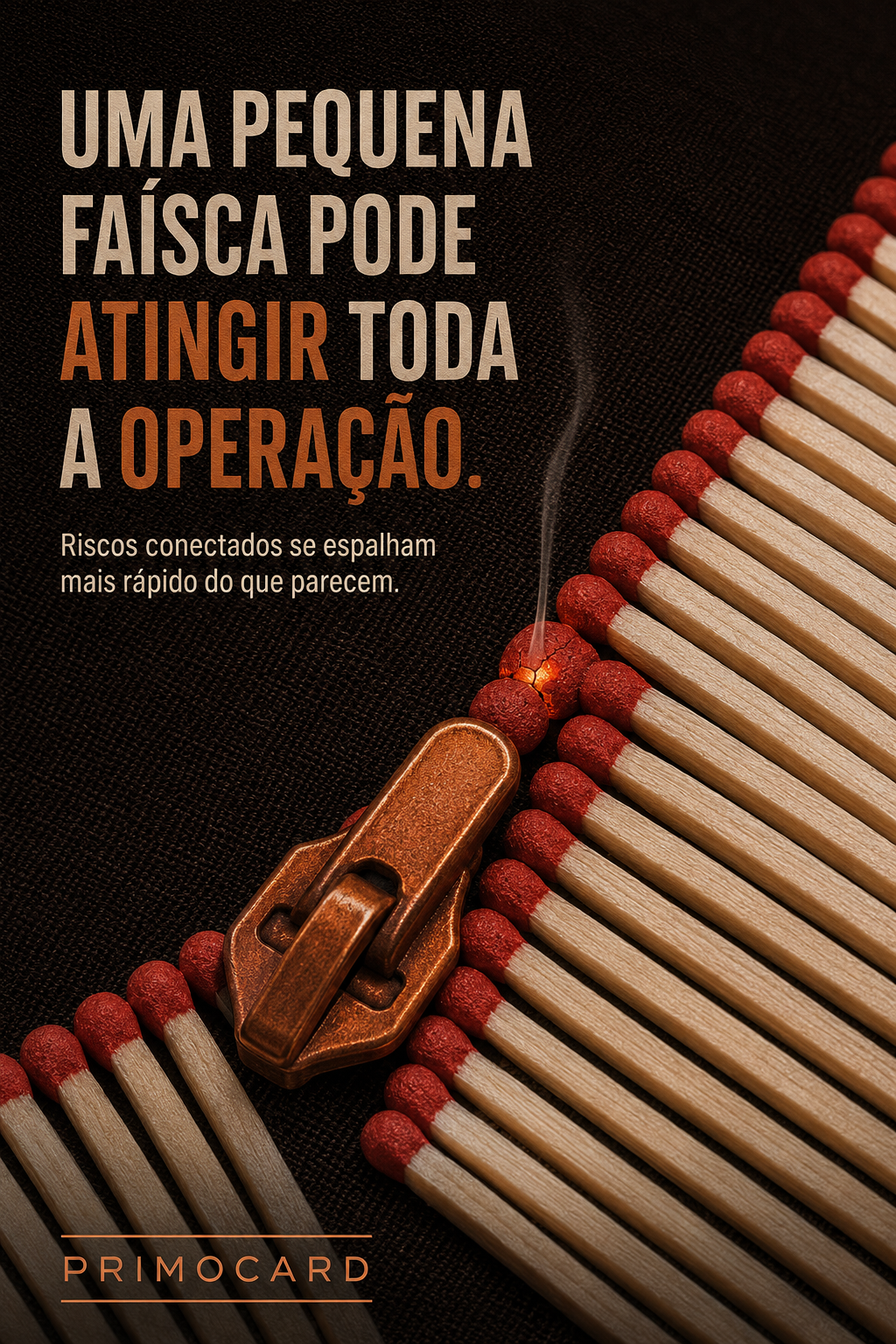Uma Pequena Falha Pode Comprometer Toda a Operação