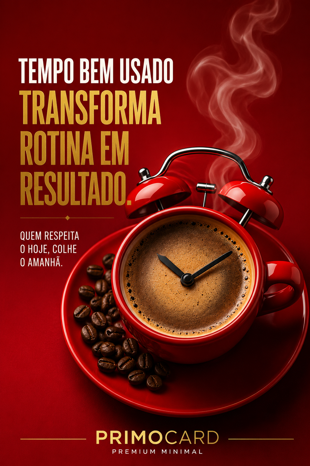O tempo bem utilizado produz resultados
