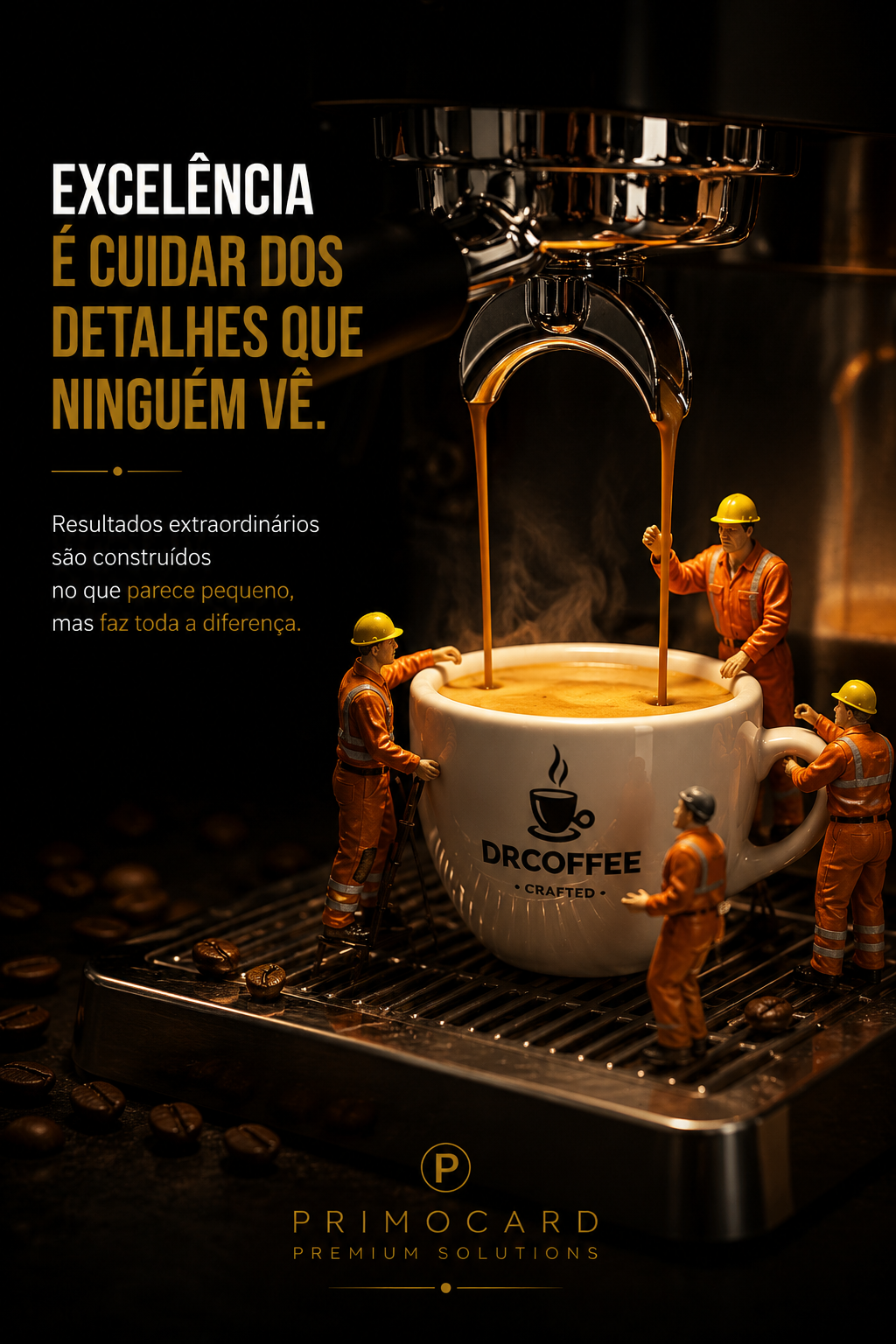 Excelência é cuidar do que ninguém vê