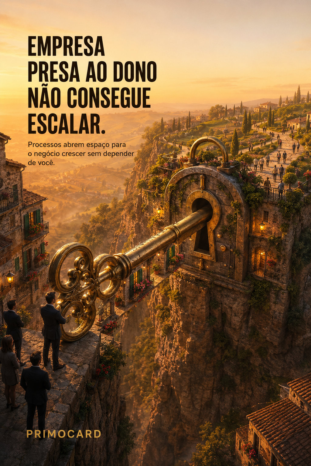 Empresa Presa ao Dono Não Consegue Escalar