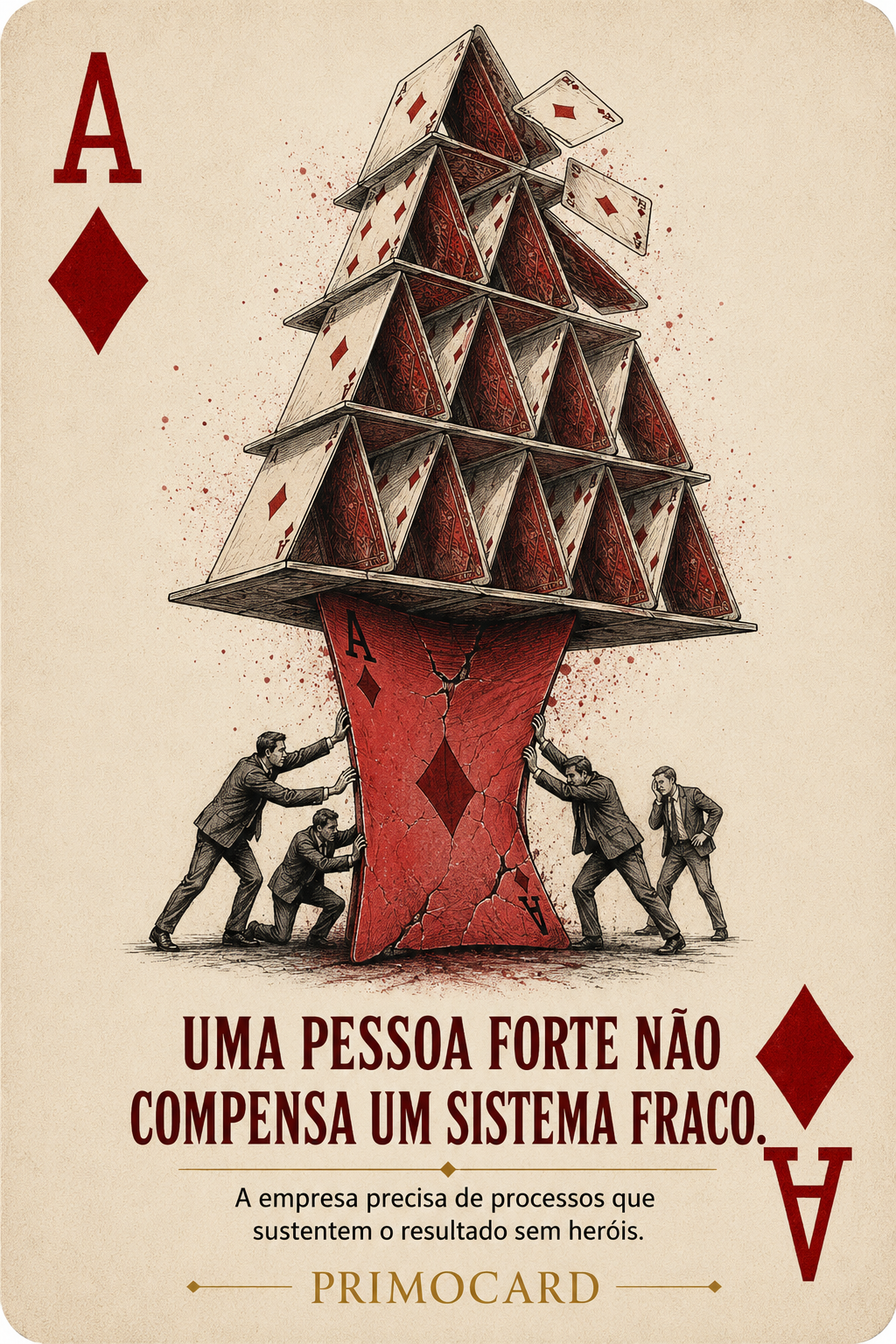 Uma Pessoa Forte Não Compensa um Sistema Fraco