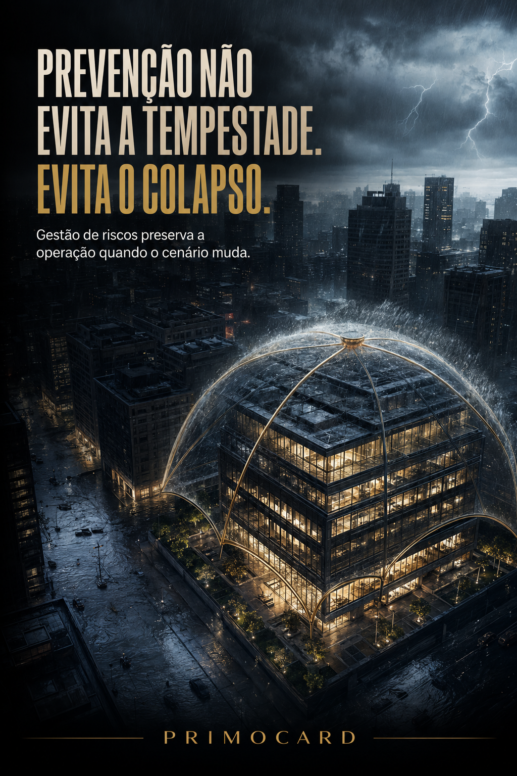 Prevenção Não Evita a Tempestade Evita o Colapso