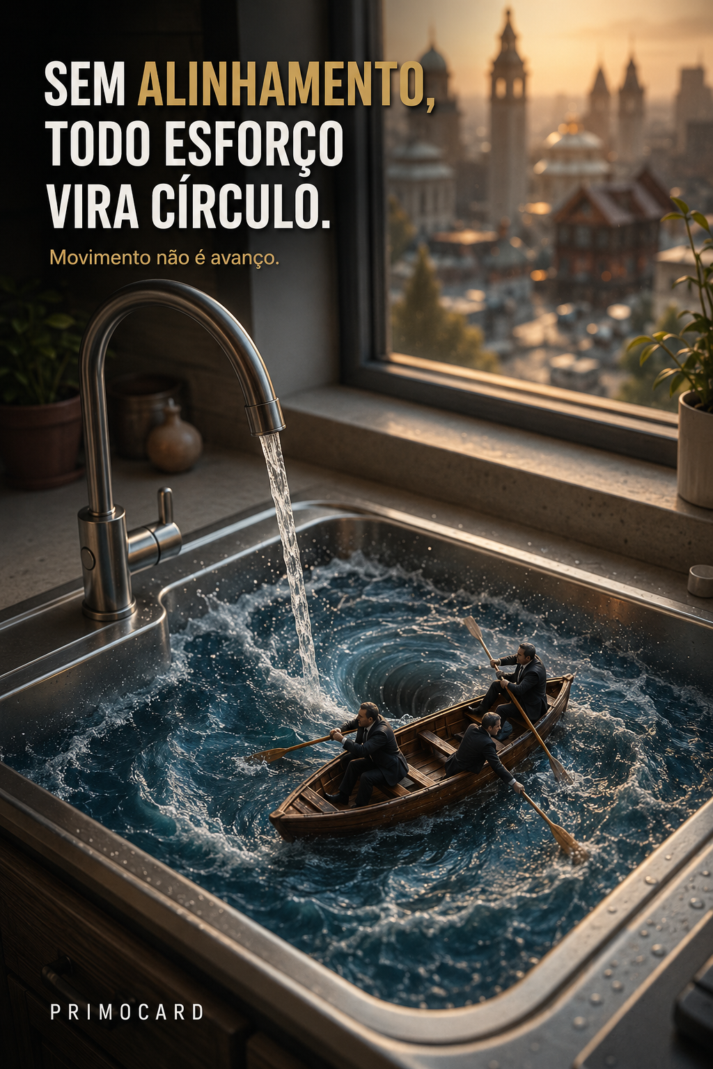 Sem Alinhamento Todo Esforço Vira Círculo