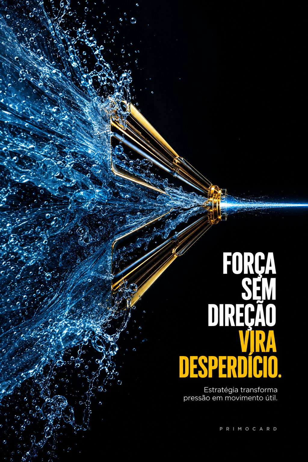 Pressão só gera resultado quando recebe direção