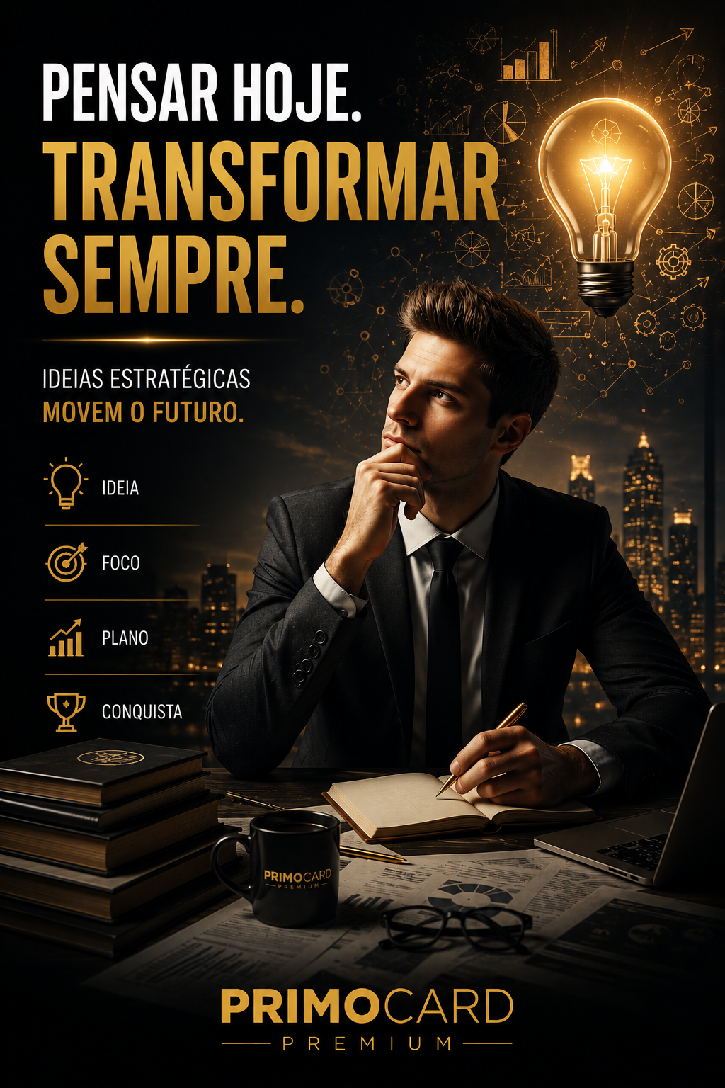 Toda grande conquista nasce de uma ideia
