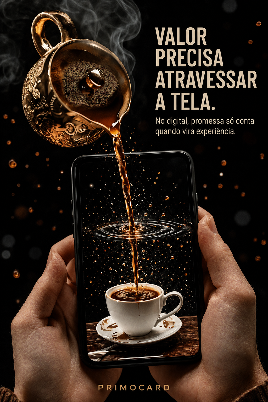 Valor precisa atravessar a tela
