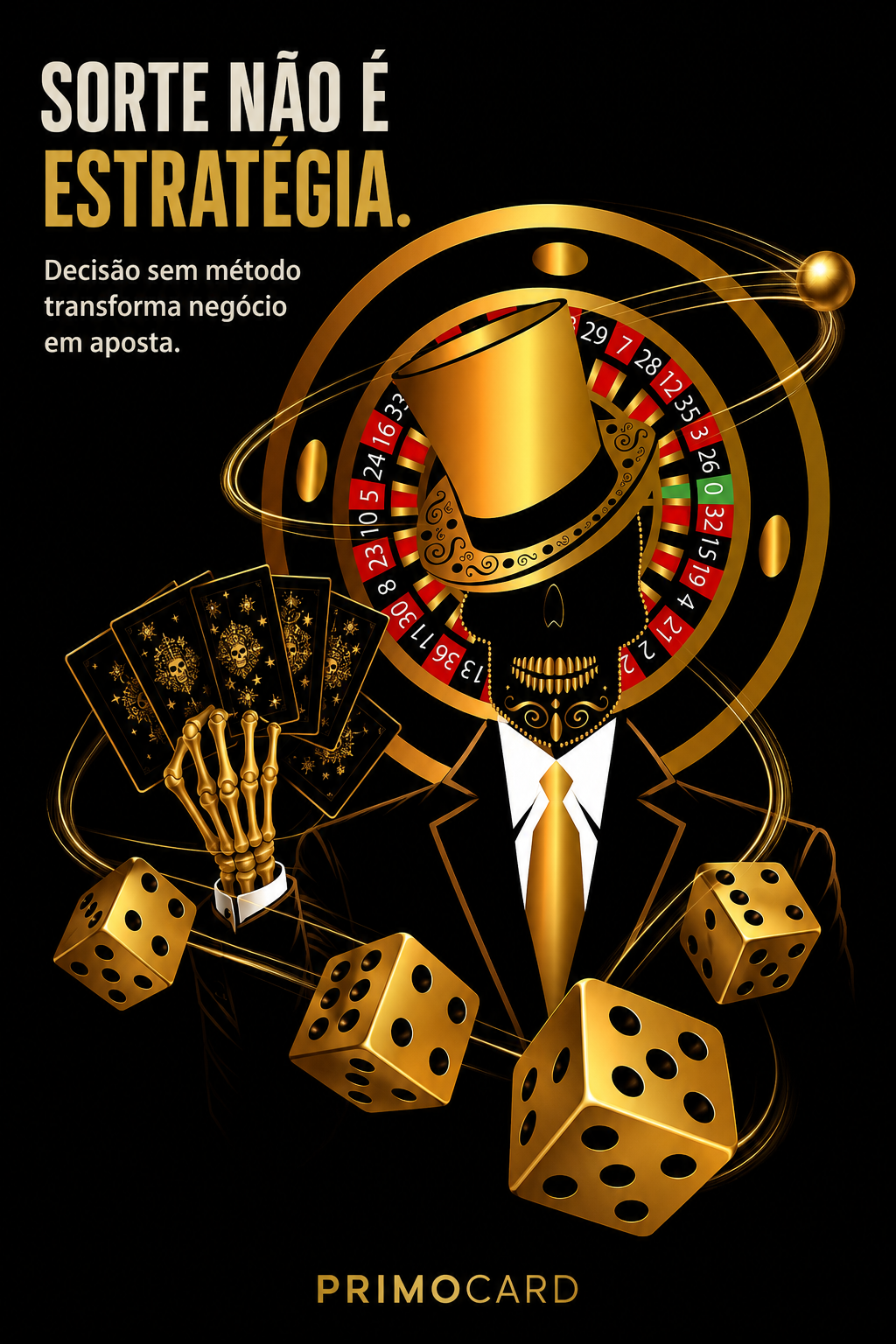 Sorte não é estratégia