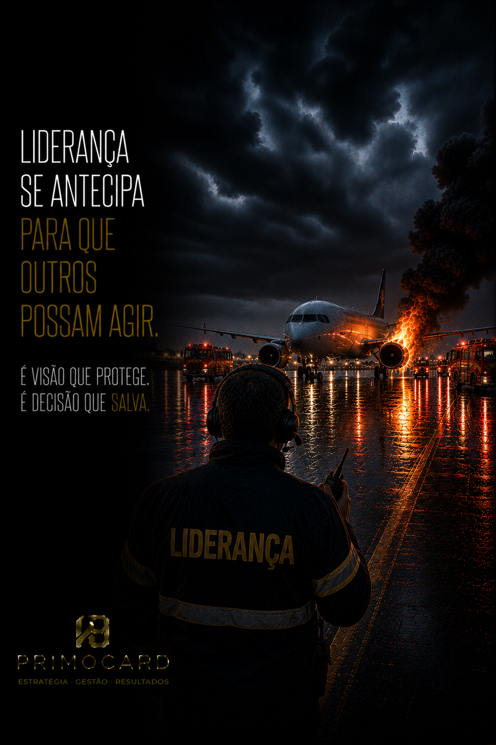 Liderança se antecipa para que outros possam agir.